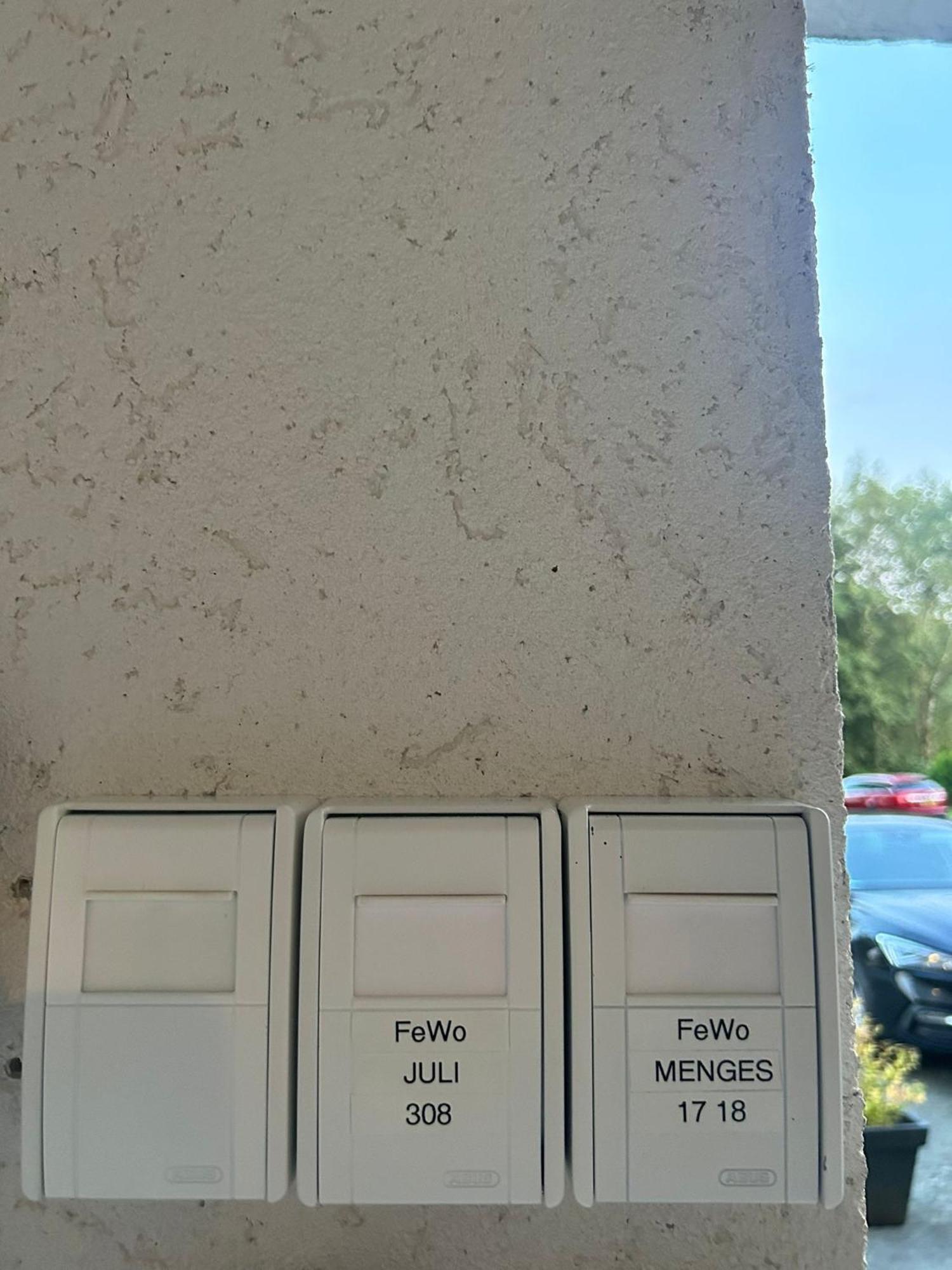 מדבאך Ferienwohnung Menges מראה חיצוני תמונה